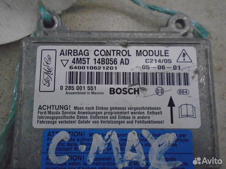 Блок управления AIR BAG Ford C-MAX 2003-2010