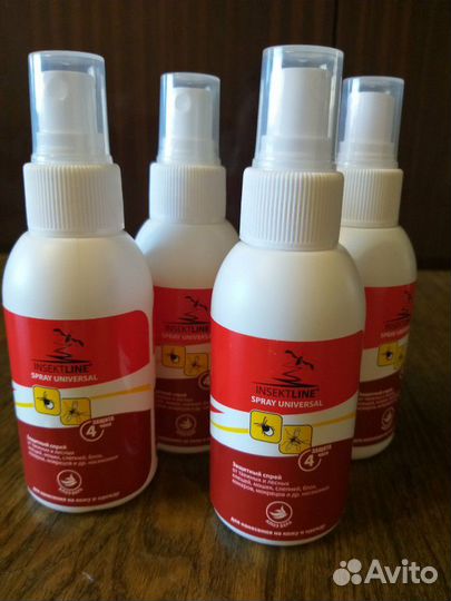 Спрей от комаров и клещей