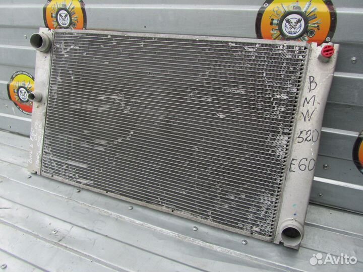 Радиатор охлаждения двигателя BMW 5 E60 03-09г