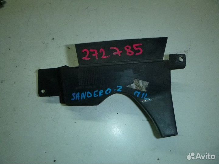 Дефлектор радиатора левый renault sandero 2014