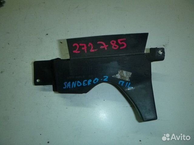 Дефлектор радиатора левый renault sandero 2014