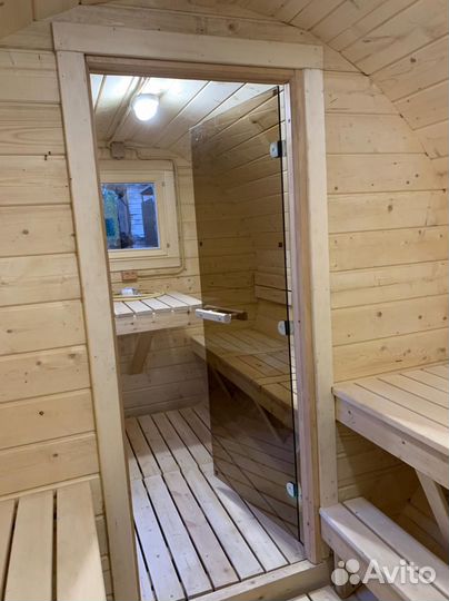 Баня Бочка из Алтайского Кедра