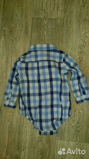 Рубашка боди next для мальчика