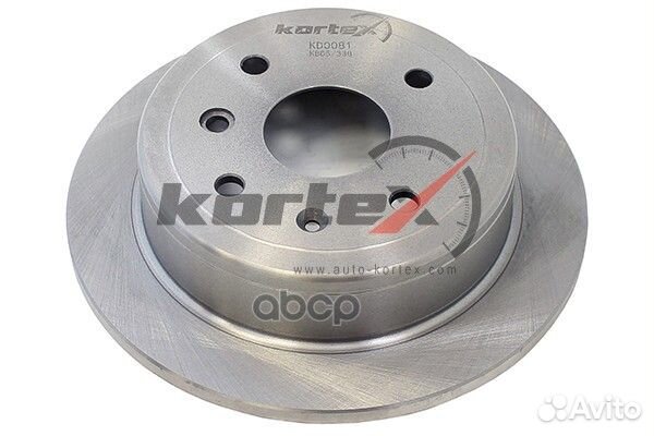 Диск торм. задн.258x10 4 отв. chevrolet Lacet