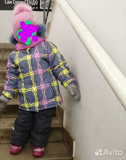 Костюм зимний для девочки 116