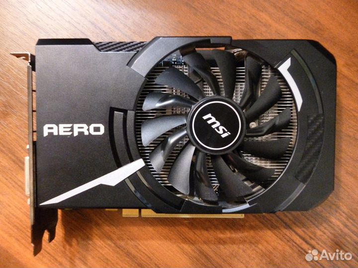 Видеокарта msi gtx 1060 6gb aero