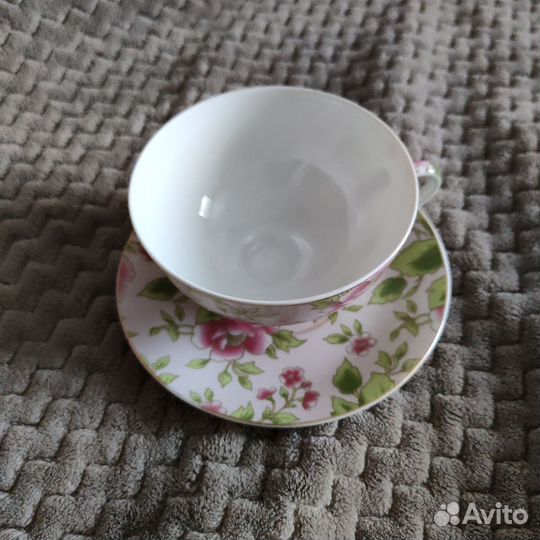 Чайная пара (чашка с блюдцем)