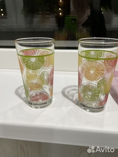 Импортные стаканы для напитков