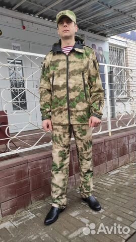 Костюм демисезонный зеленых мох