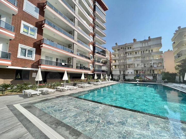 2-к. квартира, 55 м² (Турция)