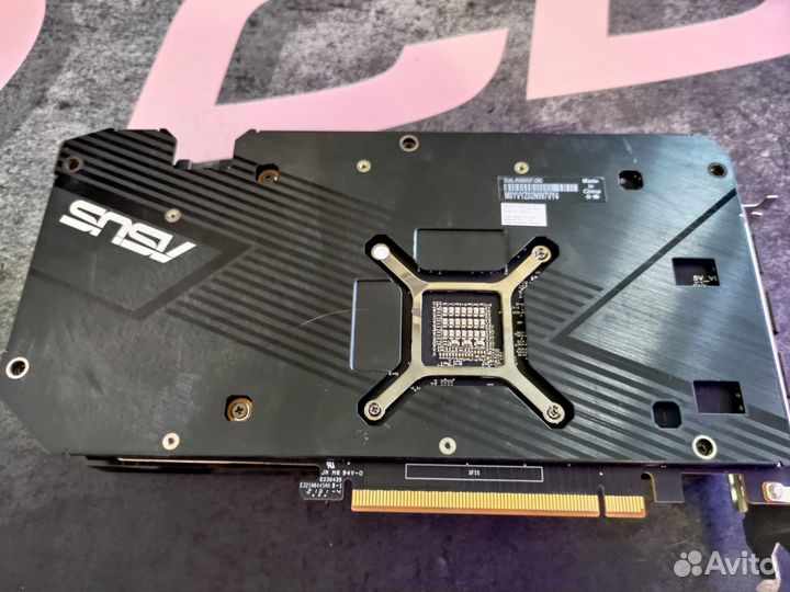 Видеокарта Rx 6600 8gb Asus Dual
