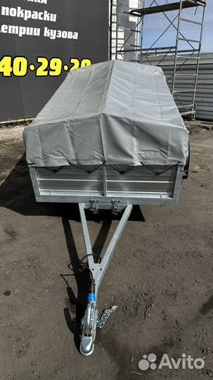 Прицеп русич 2,2х1,3 оцинкованный новый