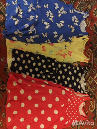 Пакет платьев 104-110