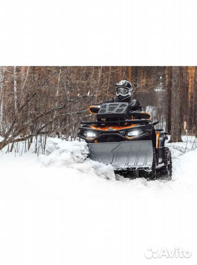 Быстросъемн отвал quick 150см универсальный серый