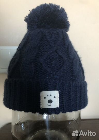 Зимняя детская шапочка