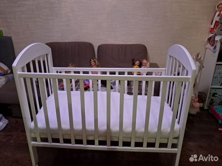 Детская кроватка приставная