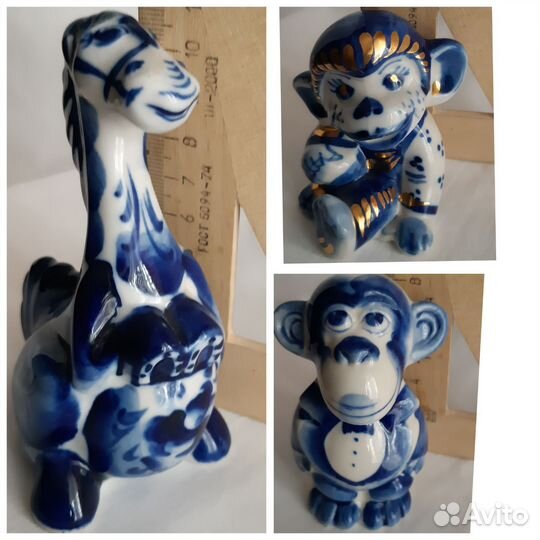 Гжель фигурки