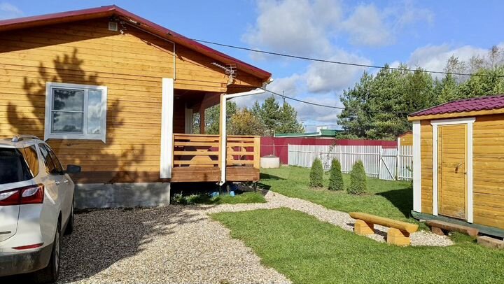 Дом 65 м² на участке 4 сот.