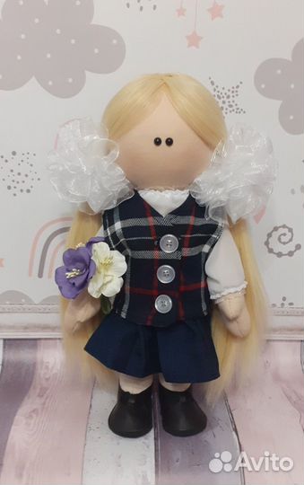 Кукла-тильда последний звонок