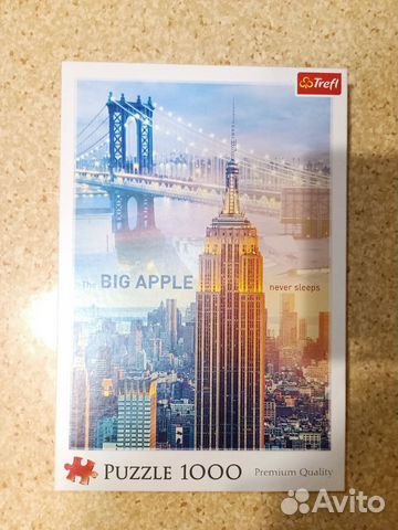 Паззлы Нью-Йорк 1000 деталей