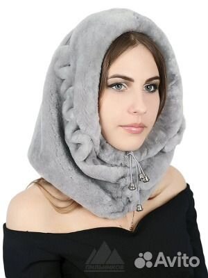 Не продано новый мутоновый снуд-капюшон