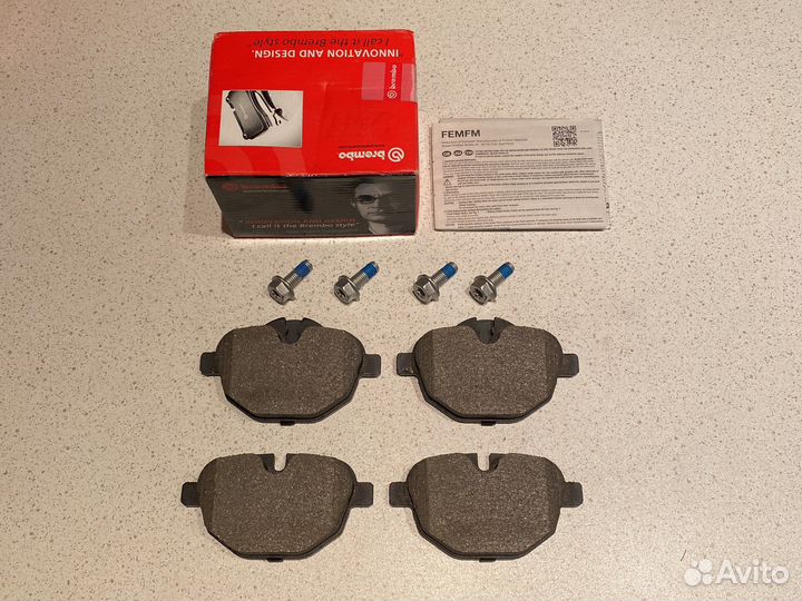 Колодки задние BMW Brembo P06064 оригинал