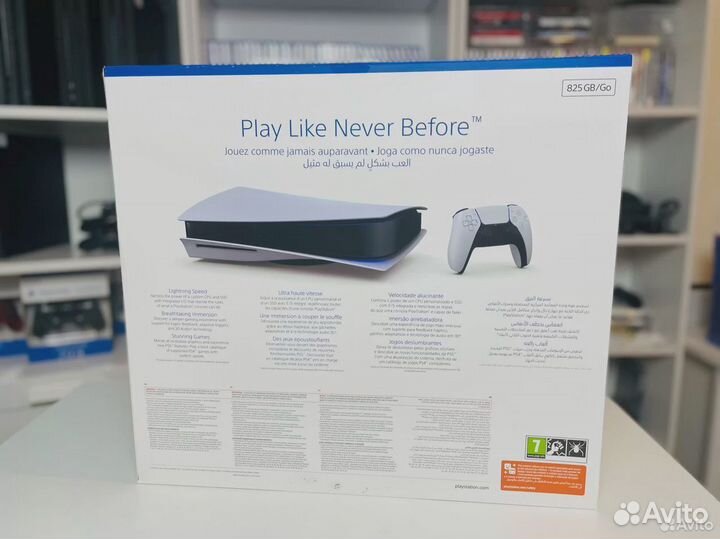 Игровая приставка Sony PlayStation 5 825GB с диско