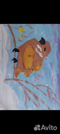 Картина для детского сада школы