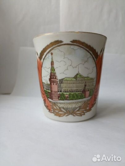 Антиквариат лфз бокал Знамена музейный