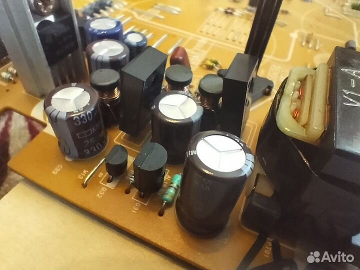 Плата аудио-видео, (конденсаторы)