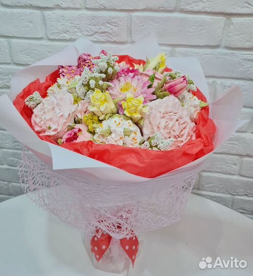 Букет из зефира