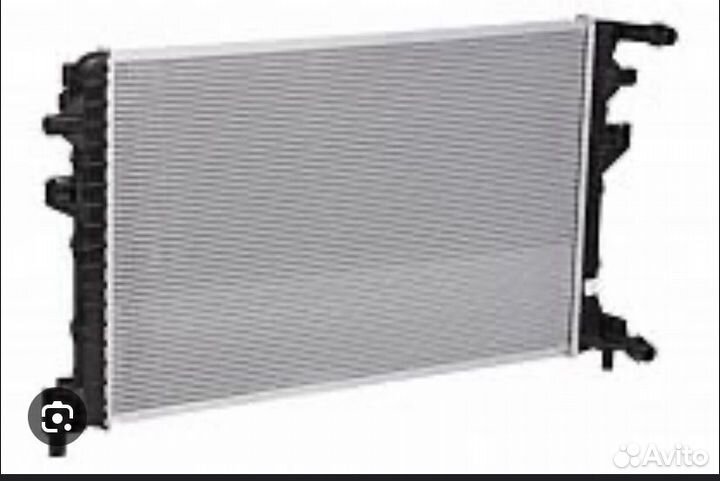 Радиатор охлаждения на skoda octavia a5 основной