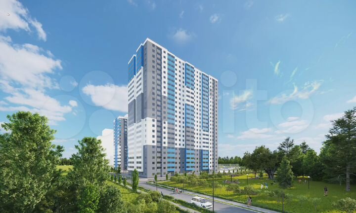 Квартира-студия, 24,7 м², 10/25 эт.