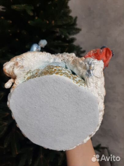 Дед мороз ватный