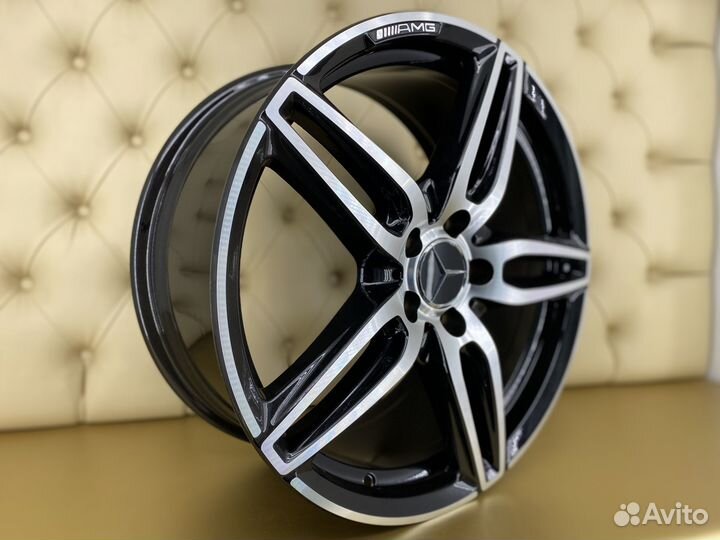 Новые разноширокие диски R19 AMG на Mercedes