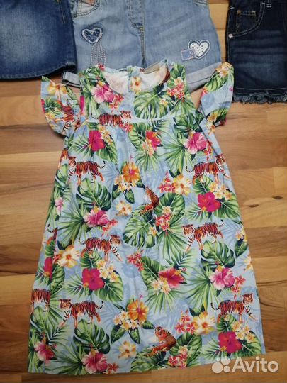 Пакет вещей на девочку р. 116-128