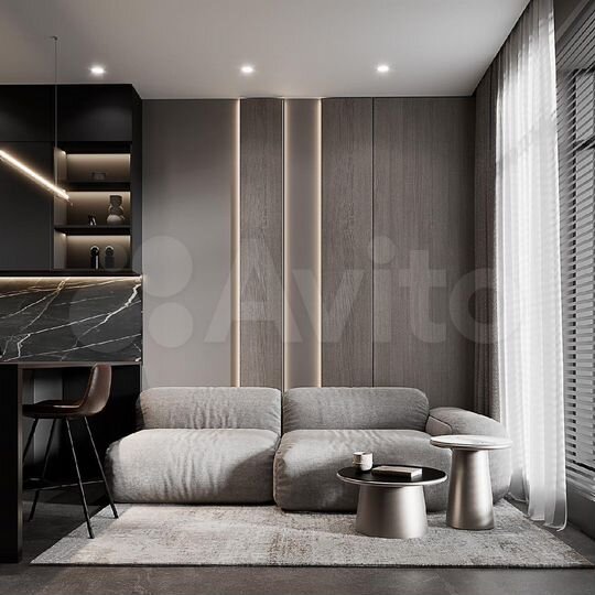 1-к. квартира, 48 м², 10/17 эт.