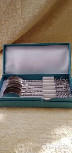 Чайные ложки из мельхиора СССР