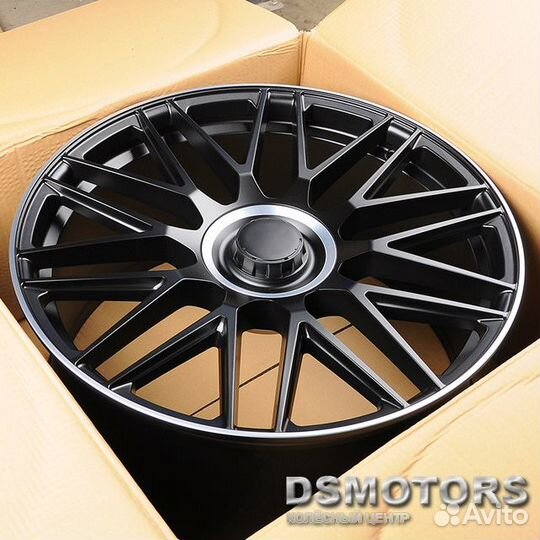 Диски Y0207 11.5/22 5x112 ET47 d66.6 matt black ma