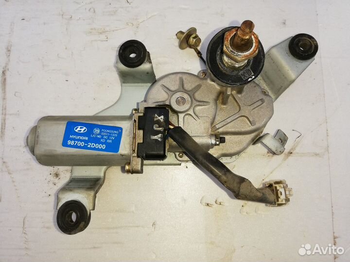Моторчик дворника задний Hyundai Elantra Xd