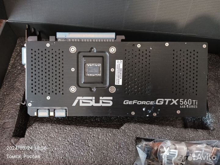 Видеокарта asus gtx 560 ti
