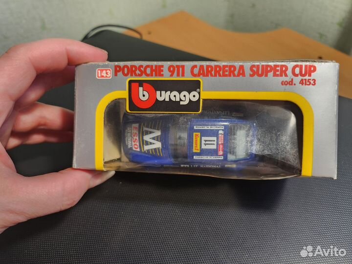 Модель автомобиля Porsche 911 Carrera super cup