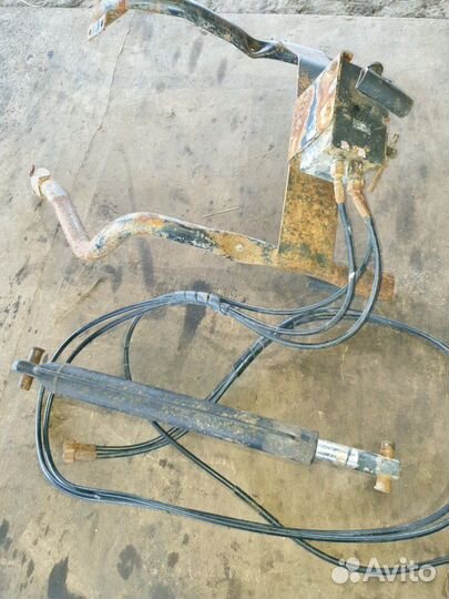 Гидравлика подъёма кабины самосвала донфэнг