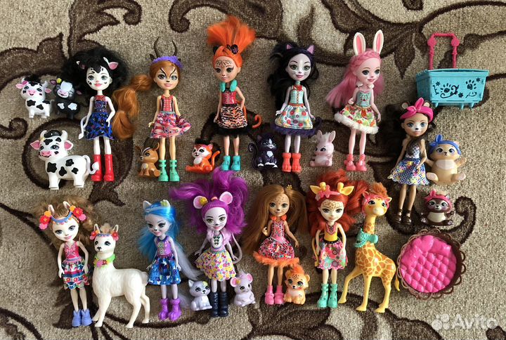 Энчантималс куклы, наборы enchantimals