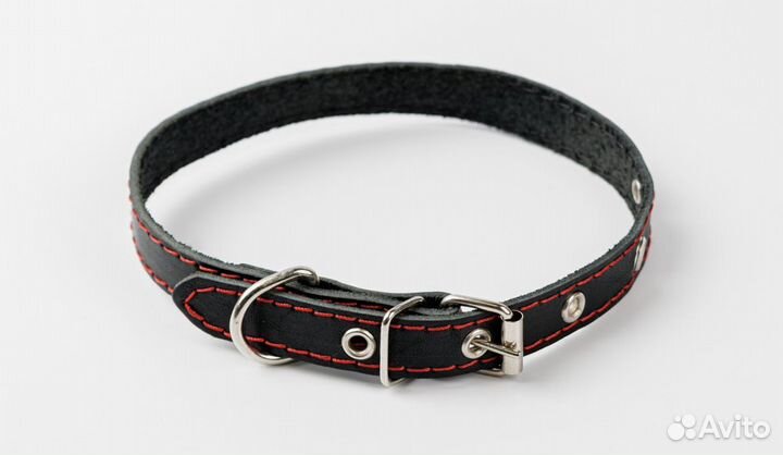 Ошейник для собак натуральная кожа новый