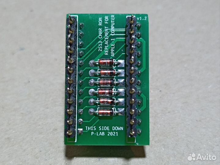 Замена Signetics 2513 для сборки реплики Apple-1