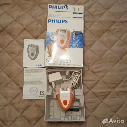 Эпилятор philips новый
