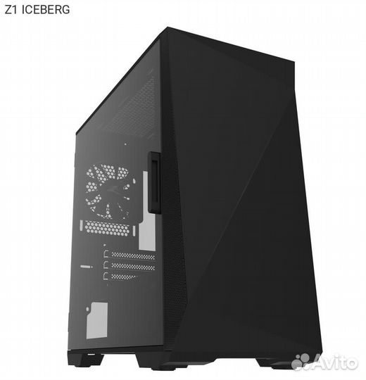 Корпус Zalman Z1 iceberg Miditower Без бп чёрный
