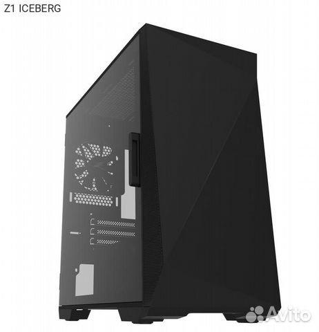 Корпус Zalman Z1 iceberg Miditower Без бп чёрный