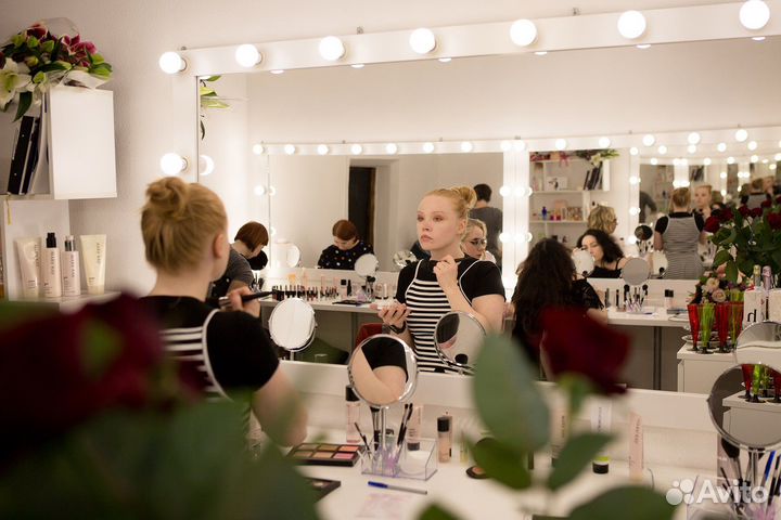 Гримерное зеркало бу